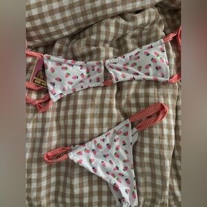Strawberry Milk Mob bikini set